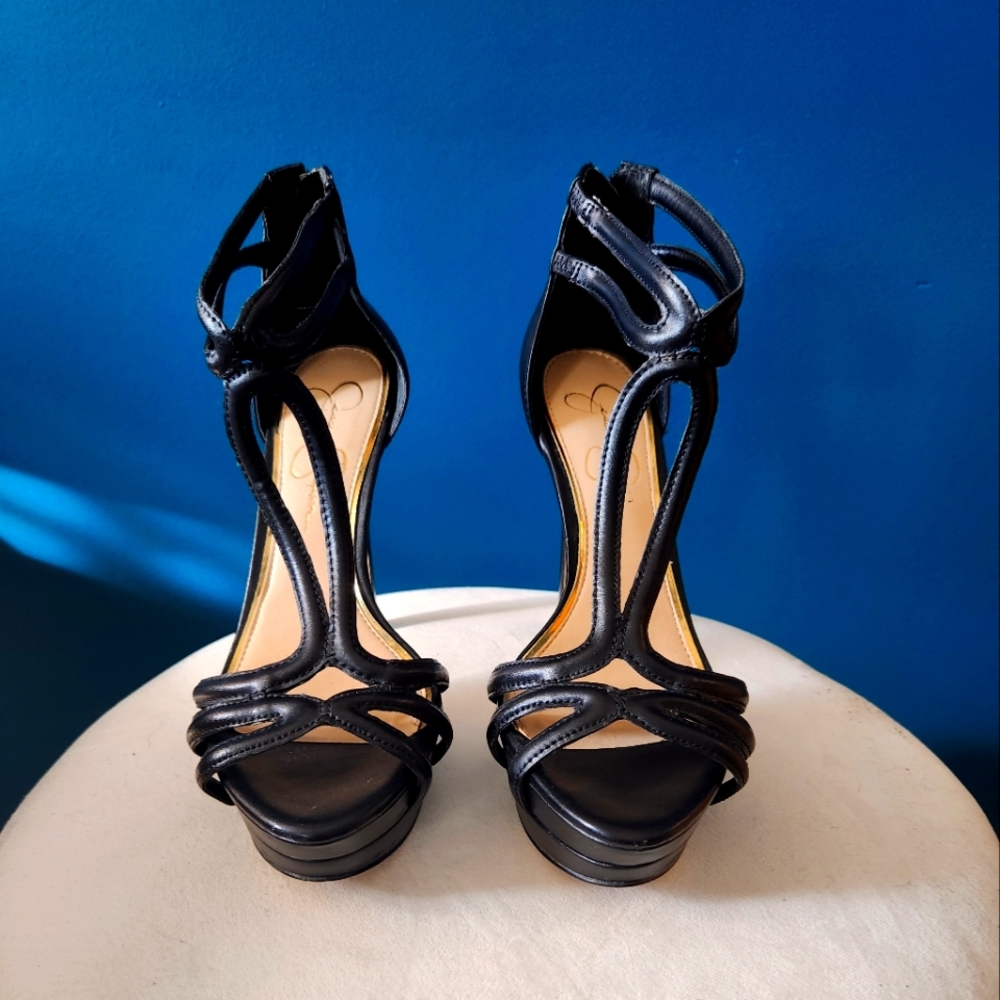 Jessica Simpson Black 5in  Heels